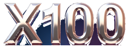 x100 logo